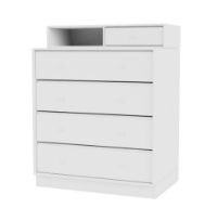 Billede af Montana Selection Keep Kommode med sokkel 7 cm 69,6x82,2x46,8 cm - 101 New White