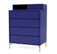 Billede af Montana Selection Keep Kommode med ben 69,6x82,2x46,8 cm - 135 Monarch / Brass