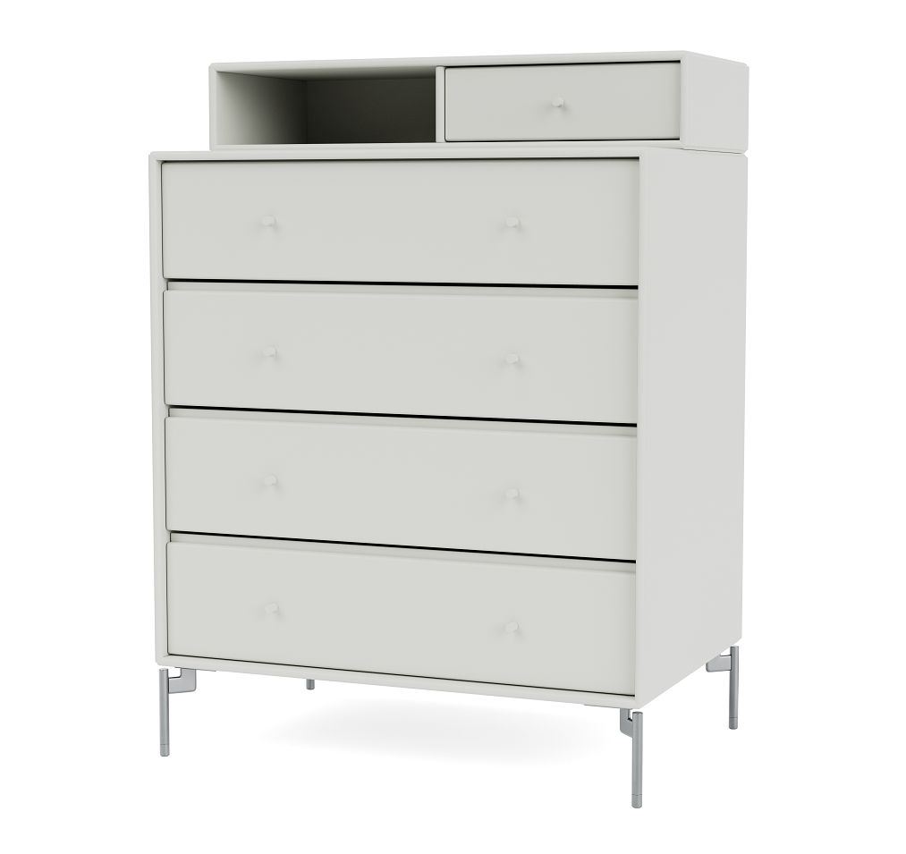 Billede af Montana Selection Keep Kommode med ben 69,6x82,2x46,8 cm - 09 Nordic / Chrome