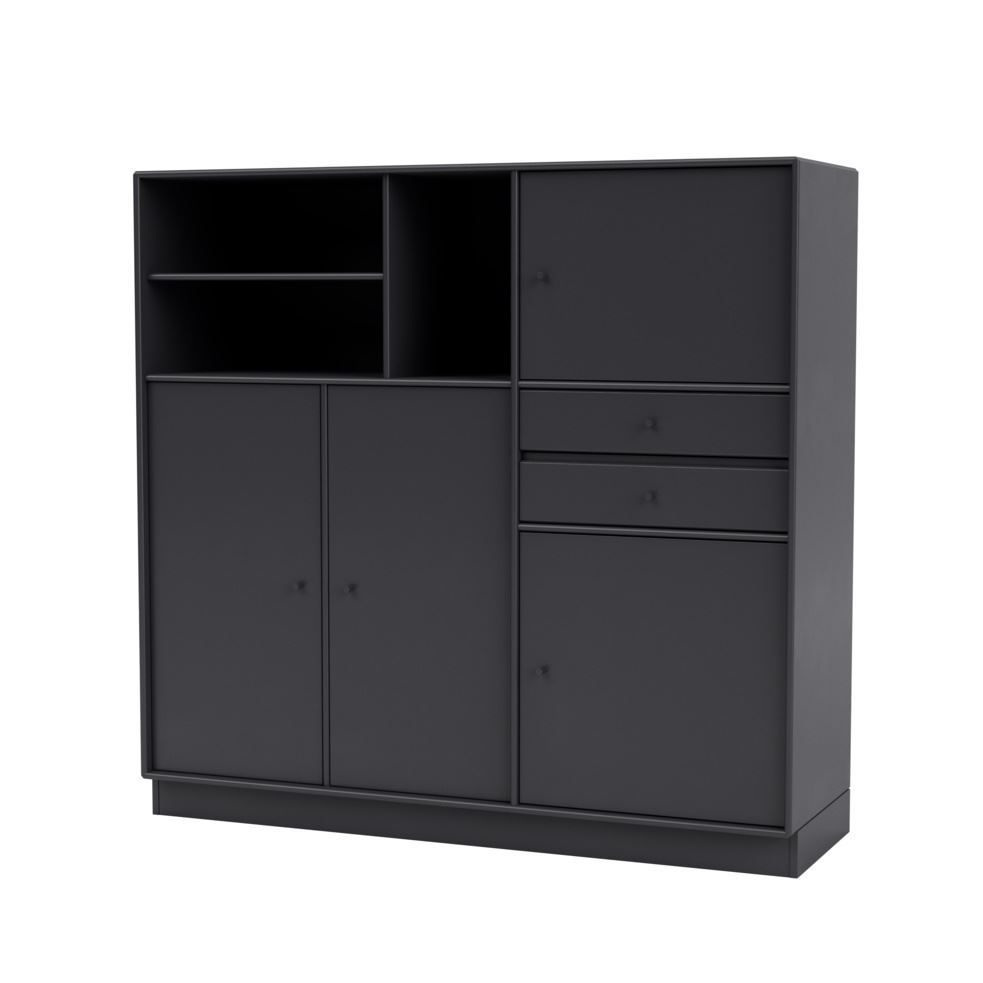 Billede af Montana Mega 201803 Skænk med sokkel 7 cm 115,2x38 cm - 04 Anthracite