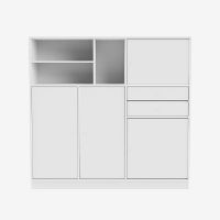 Billede af Montana Mega 201803 Skænk med sokkel 7 cm 115,2x38 cm - 101 NewWhite 