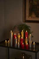 Billede af Sirius Sille Mini 2 stk Batteridrevet Stearinlys H: 7 cm - Sølv