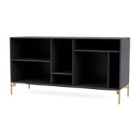 Billede af Montana Mega 200801 Skænk med ben 115,2x38 cm - 04 Anthracite / Brass