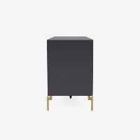 Billede af Montana Mega 200801 Skænk med ben 115,2x38 cm - 04 Anthracite / Brass