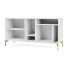 Billede af Montana Mega 200801 Skænk med ben 115,2x38 cm - 101 NewWhite / Brass