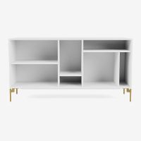 Billede af Montana Mega 200801 Skænk med ben 115,2x38 cm - 101 NewWhite / Brass