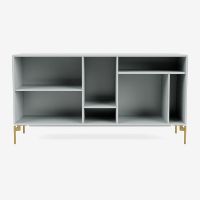 Billede af Montana Mega 200801 Skænk med ben 115,2x38 cm - 156 Oyster / Brass 