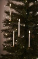 Billede af Sirius Sille Juletræslys 10 stk H: 11 cm - Hvid 