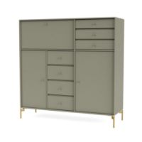 Billede af Montana Mega 201802 Skænk med ben 115,2x38 cm - 144 Fennel / Brass