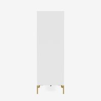 Billede af Montana Mega 201803 Skænk med ben 115,2x38 cm - 101 NewWhite / Brass