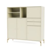 Billede af Montana Mega 201803 Skænk med ben 115,2x38 cm - 150 Vanilla / Brass