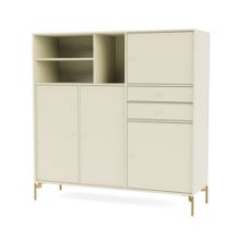 Billede af Montana Mega 201803 Skænk med ben 115,2x38 cm - 150 Vanilla / Brass