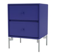 Billede af Montana Selection Drift Skuffebord med ben 35,4x35,4x30 cm - 135 Monarch / Chrome