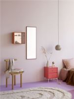 Billede af Montana Selection Drift Skuffebord med ben 35,4x35,4x30 cm - 101 New White / Brass