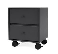 Billede af Montana Selection Drift Skuffebord på hjul 35,4x35,4x30 cm - 04 Anthracite