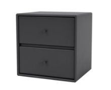 Billede af Montana Selection Drift Skuffebord med ophængsbeslag 35,4x35,4x30 cm - 04 Anthracite