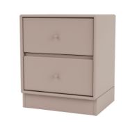 Billede af Montana Selection Drift Skuffebord med sokkel 7 cm 35,4x35,4x30 cm - 137 Mushroom