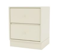 Billede af Montana Selection Drift Skuffebord med sokkel 7 cm 35,4x35,4x30 cm - 150 Vanilla