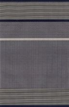 Billede af Woodnotes San Francisco Carpet Sewn Edges 80x200 cm - Dark Blue/Stone