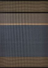 Billede af Woodnotes San Francisco Carpet Sewn Edges 140x200 cm - Dark Blue/Nutria