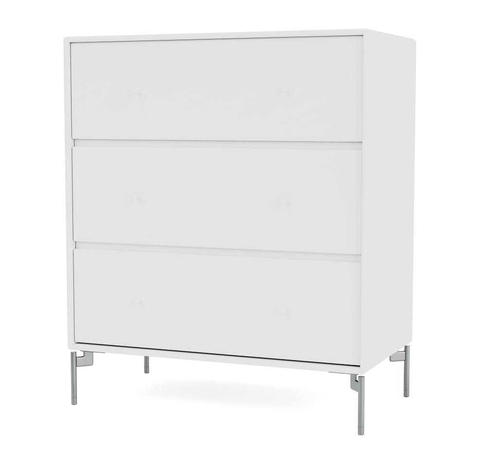 Billede af Montana QS Selection Carry Kommode med ben 69,6x69,6x38 cm - 101 New White
