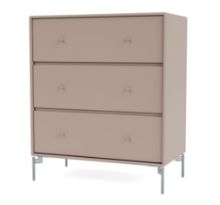 Vis detaljer for Montana Selection Carry Kommode med ben 69,6x69,6x38 cm - 137 Mushroom / Chrome Billede af Montana Selection Carry Kommode med ben 69,6x69,6x38 cm - 137 Mushroom / Chrome