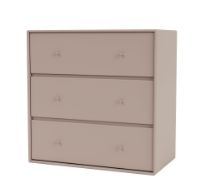 Billede af Montana Selection Carry Kommode med ophængsbeslag 69,6x69,6x38 cm - 137 Mushroom