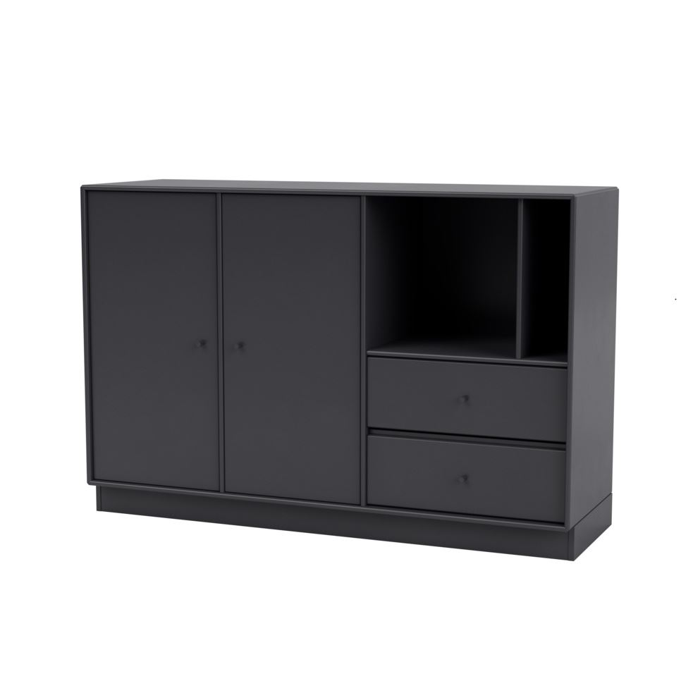 Billede af Montana Mega 201203 Skænk med sokkel 7 cm 115,2x38 cm - 04 Anthracite