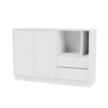 Billede af Montana Mega 201203 Skænk med sokkel 7 cm 115,2x38 cm - 101 NewWhite 