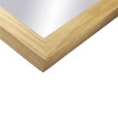 Billede af FDB Møbler I2 Mossø Spejl H: 90 cm - Oak / Lacquered