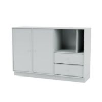 Billede af Montana Mega 201203 Skænk med sokkel 7 cm 115,2x38 cm - 156 Oyster