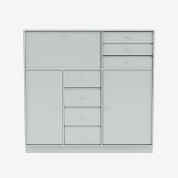 Billede af Montana Mega 201802 Skænk med sokkel 7 cm 115,2x38 cm - 156 Oyster 