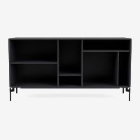 Billede af Montana Mega 200801 Skænk med ben 115,2x38 cm - 04 Anthracite / Black