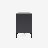 Billede af Montana Mega 200801 Skænk med ben 115,2x38 cm - 04 Anthracite / Black