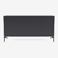 Billede af Montana Mega 200801 Skænk med ben 115,2x38 cm - 04 Anthracite / Black