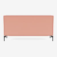 Billede af Montana Mega 200801 Skænk med ben 115,2x38 cm - 151 Rhubarb / Black