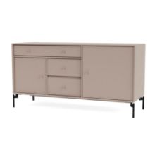 Billede af Montana Mega 200802 Skænk med ben 115,2x38 cm - 137 Mushroom / Black