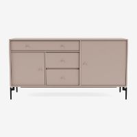 Billede af Montana Mega 200802 Skænk med ben 115,2x38 cm - 137 Mushroom / Black