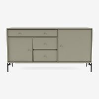 Billede af Montana Mega 200802 Skænk med ben 115,2x38 cm - 144 Fennel / Black