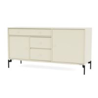 Billede af Montana Mega 200802 Skænk med ben 115,2x38 cm - 150 Vanilla / Black