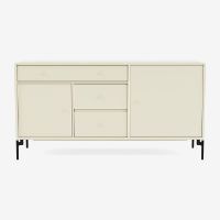 Billede af Montana Mega 200802 Skænk med ben 115,2x38 cm - 150 Vanilla / Black