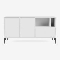 Billede af Montana Mega 200803 Skænk med ben 115,2x38 cm - 101 NewWhite / Black