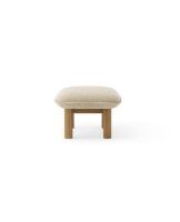 Billede af Audo Copenhagen Brasilia Ottoman H: 40 cm - Natural Oak/Bouclé 02