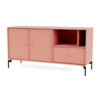 Billede af Montana Mega 200803 Skænk med ben 115,2x38 cm - 151 Rhubarb / Black