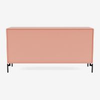 Billede af Montana Mega 200803 Skænk med ben 115,2x38 cm - 151 Rhubarb / Black