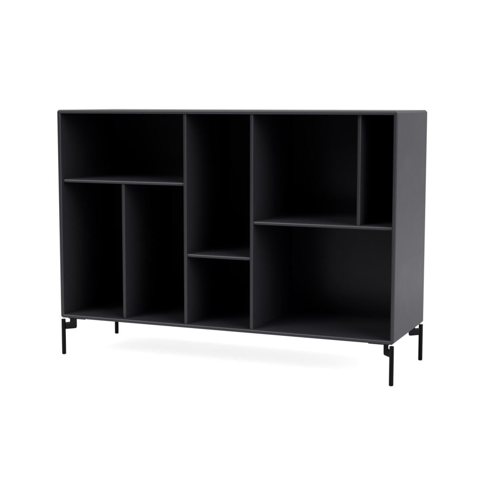 Billede af Montana Mega 201201 Skænk med ben 115,2x38 cm - 04 Anthracite / Black 