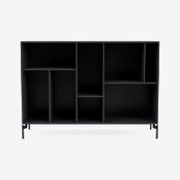 Billede af Montana Mega 201201 Skænk med ben 115,2x38 cm - 04 Anthracite / Black 