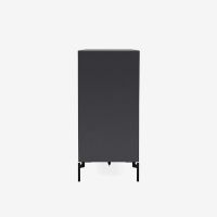 Billede af Montana Mega 201201 Skænk med ben 115,2x38 cm - 04 Anthracite / Black 