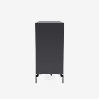 Billede af Montana Mega 201202 Skænk med ben 115,2x38 cm - 04 Anthracite / Black