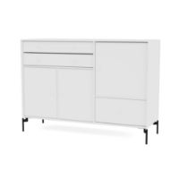 Billede af Montana Mega 201202 Skænk med ben 115,2x38 cm - 101 NewWhite / Black